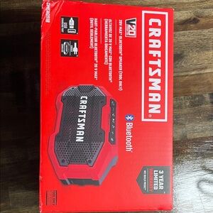 Craft Red Boombox with Bluetooth